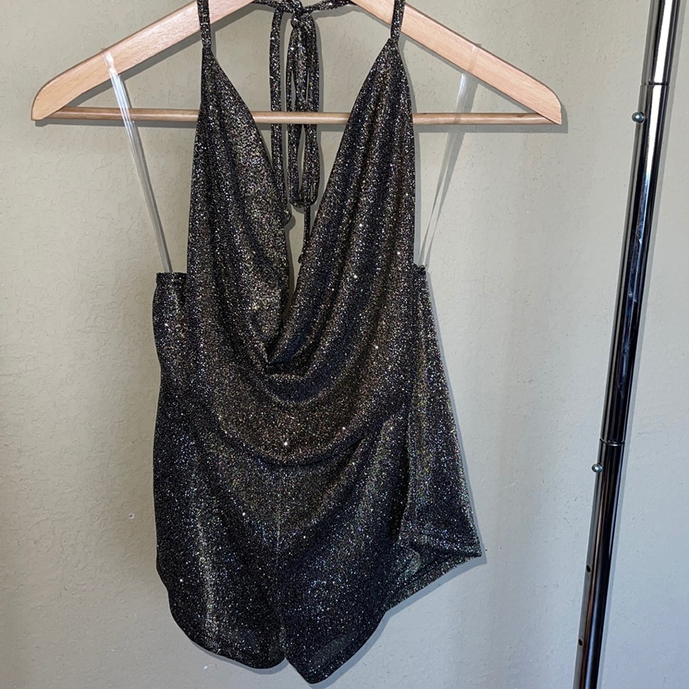 shimmer romper